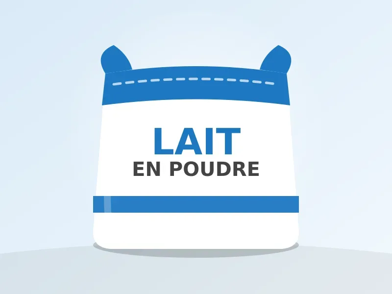 Lait en poudre 25 kg