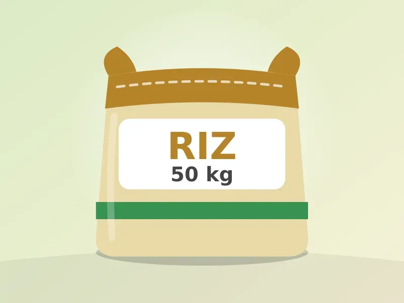 Riz brisé 50 kg