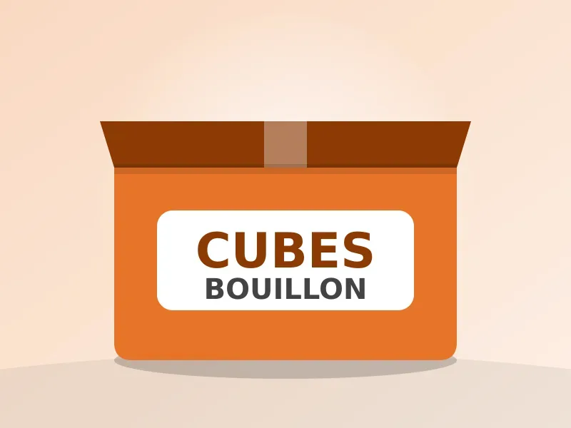 Cubes d'assaisonnement
